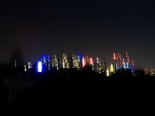 Night View From My Window London-UK