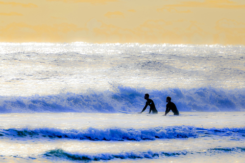 Sunrise Surfers