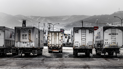 Truck in the Winter