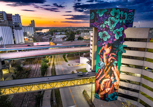 Outdoor Mural - Cedar Rapids-Iowa