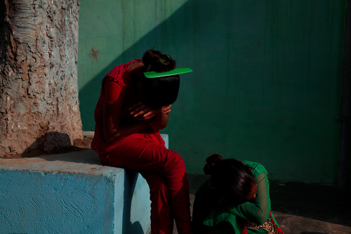 Girls from Agra