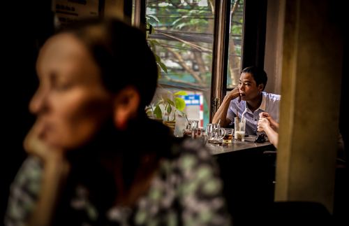 Hanoi cafe