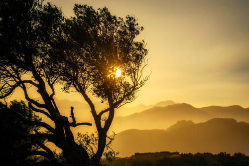 Sunset In Triopetra