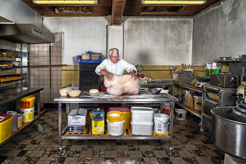 Baker, 2015 (Self-portrait)