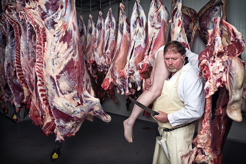 Butcher, 2013 (Self-portrait)