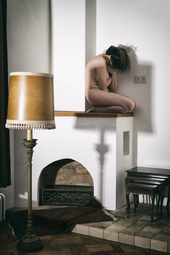 Uprooted (self-portrait)