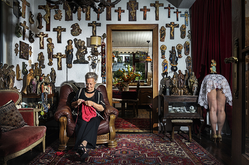 Collector selfportrait