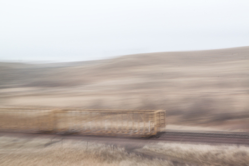 Wyoming Winter - Train