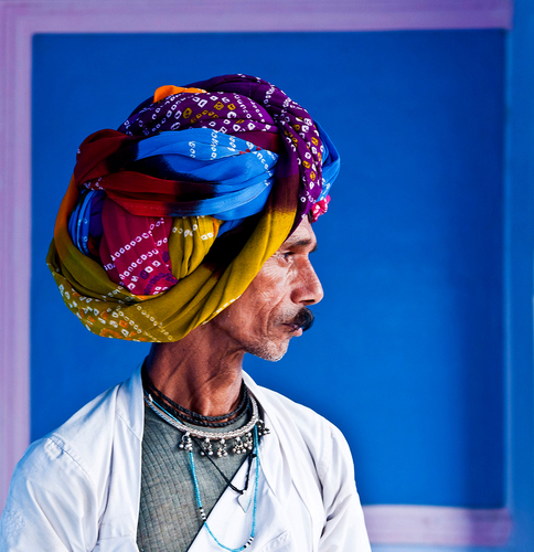 Man with Turbain