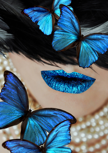 Iridescent Blue