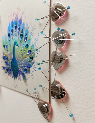 Peacock and Pins