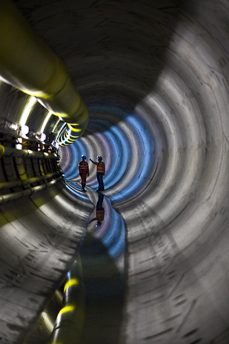 Desal Tunnel Workers