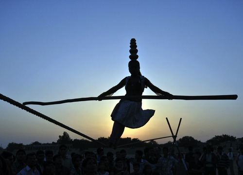 The tight rope walk