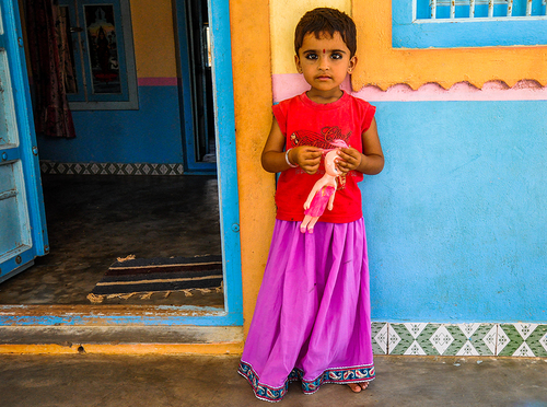 The Girl with a Doll