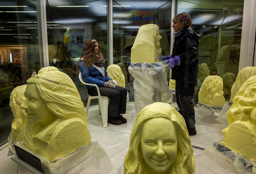 Butter Sculpture