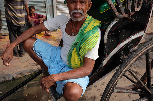 Rickshaw puller