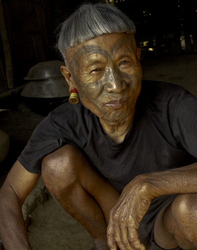 Naga tribal elder