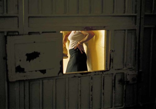 Through the peephole
