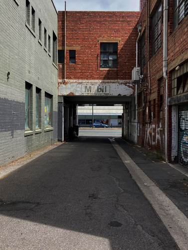 Thoroughfare with  Shadows