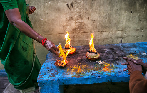 Varanassi prayer time.