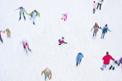 Skaters on Rideau Canal