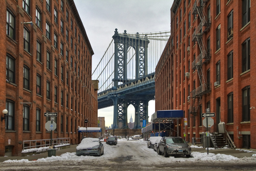 Manhattan Bridge: Washington St.