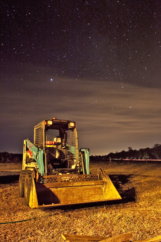 Truck at Dusk