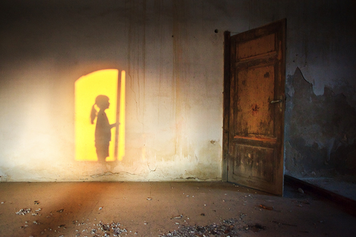 Baby do not open that door