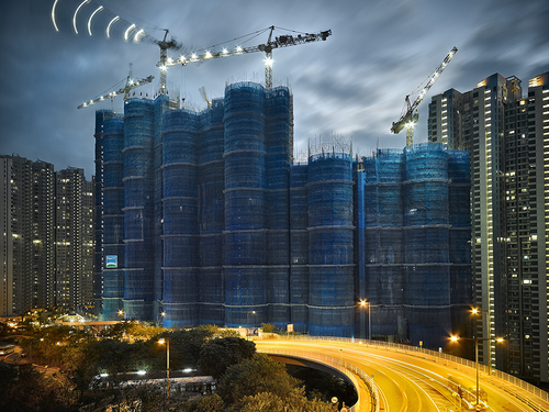 Cocoon and Cranes, Hong Kong - 2008