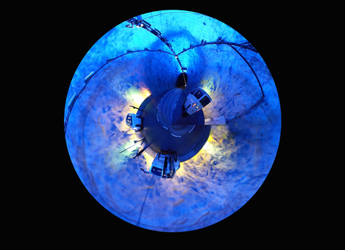 the blue planet