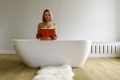 Reading in the bath
