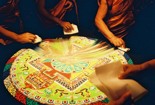 Mandala Sand Art Ceremony