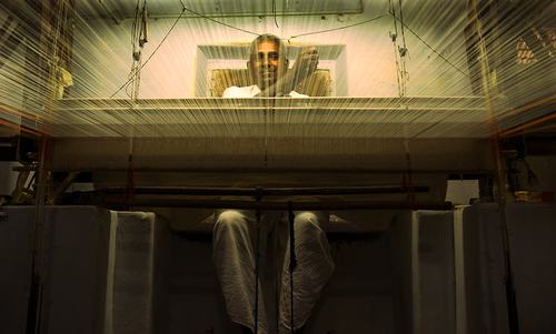 Handloom weaver