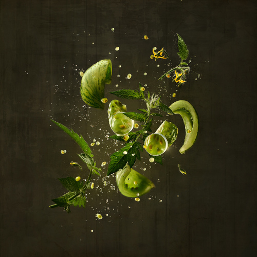 Green tomato 'Seeds' serie