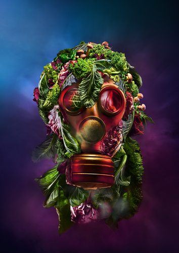 'NUCLEAR' Serie - Green Mask