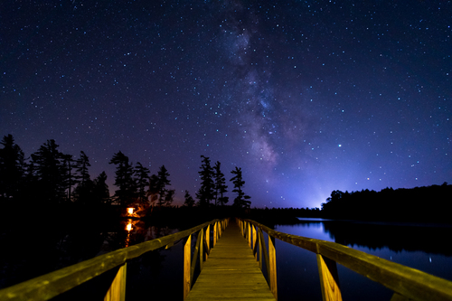 Bridge to the Milky Way