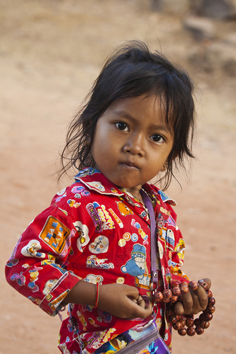 Laotian Bead Seller
