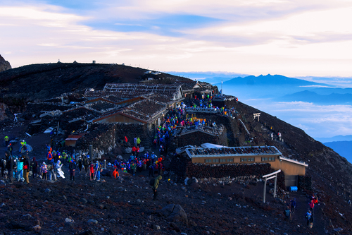 Mount Fuji's Summit