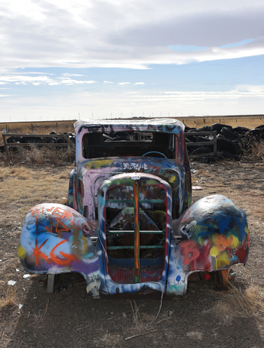 Graffiti car