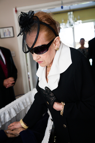 Last Moments with her husband