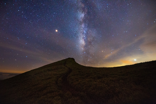 A road to sky
