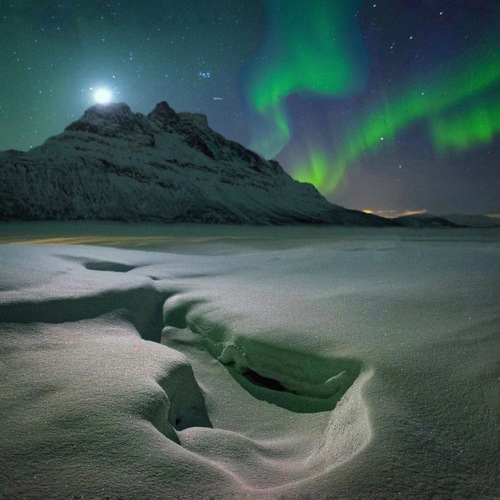 Magnificent winter night