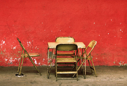 Chairs and table