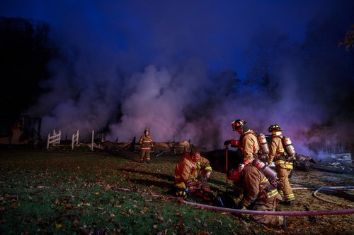 Fire Destroys Home 