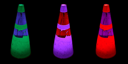 Three Street Cones