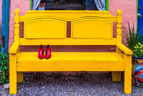 Scarlet Stilettos on Sunshine