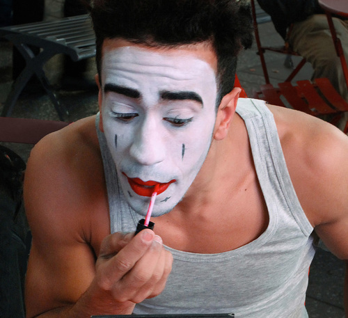 Times Square Mime