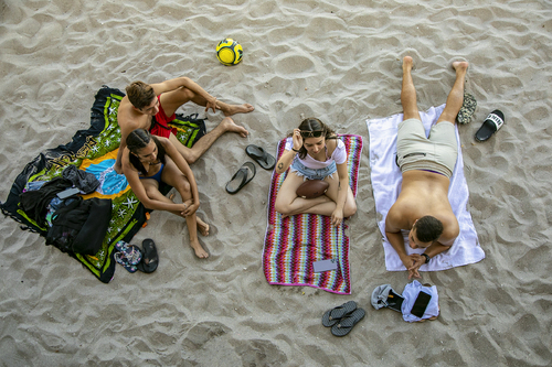 People on the Beach