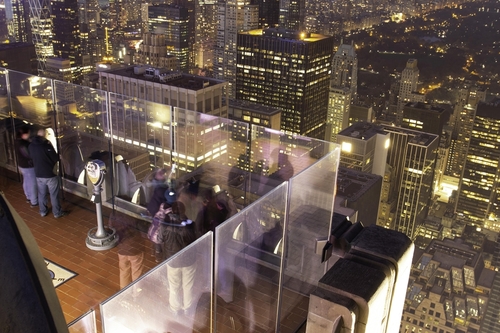 Rockin' a New York City View