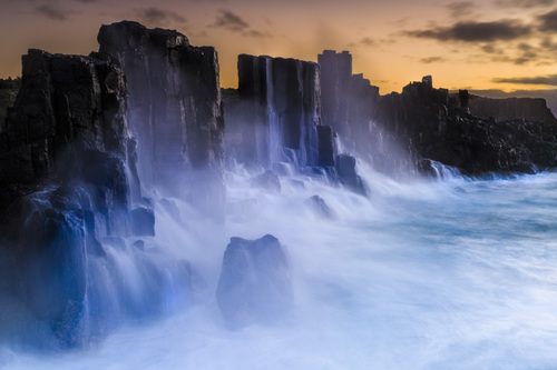 Storm at Bombo Quarry